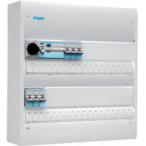 Hager GD218SF Centralapparat Extra rabatt